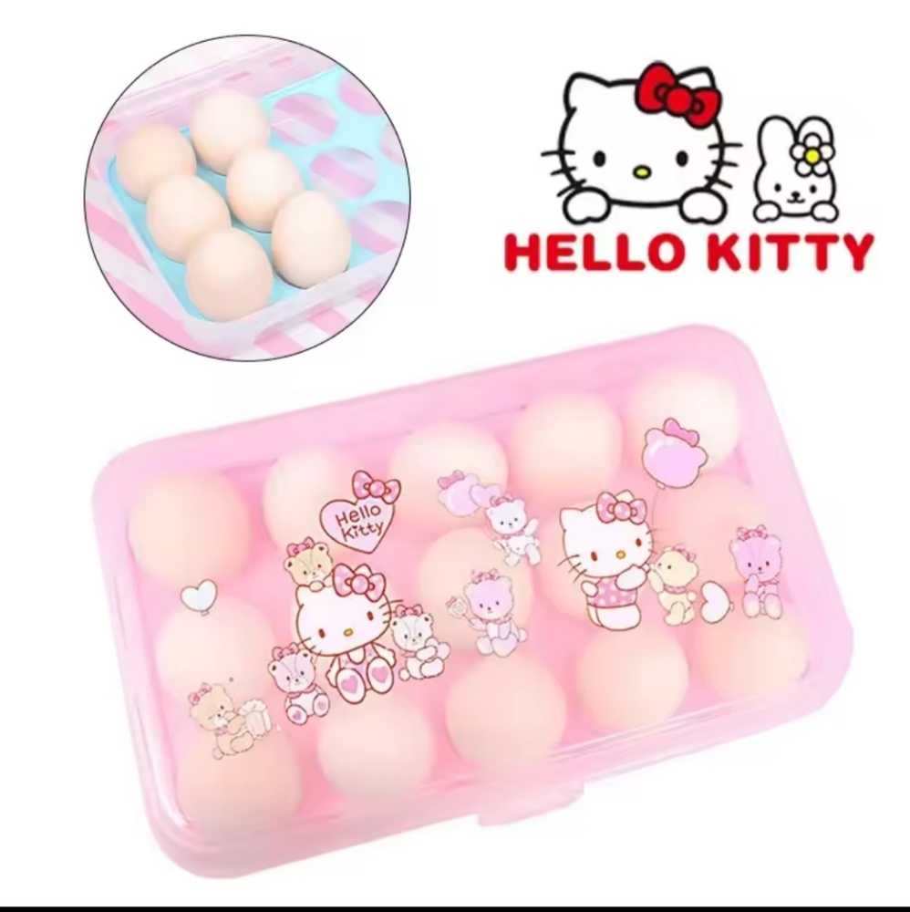 Hello Kitty Egg Storage Box